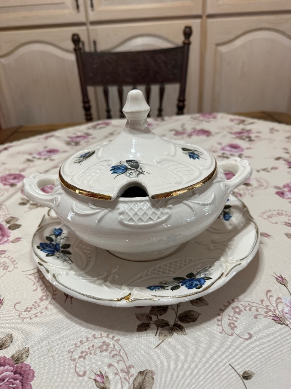 Maurice of California SoupTureen with platter